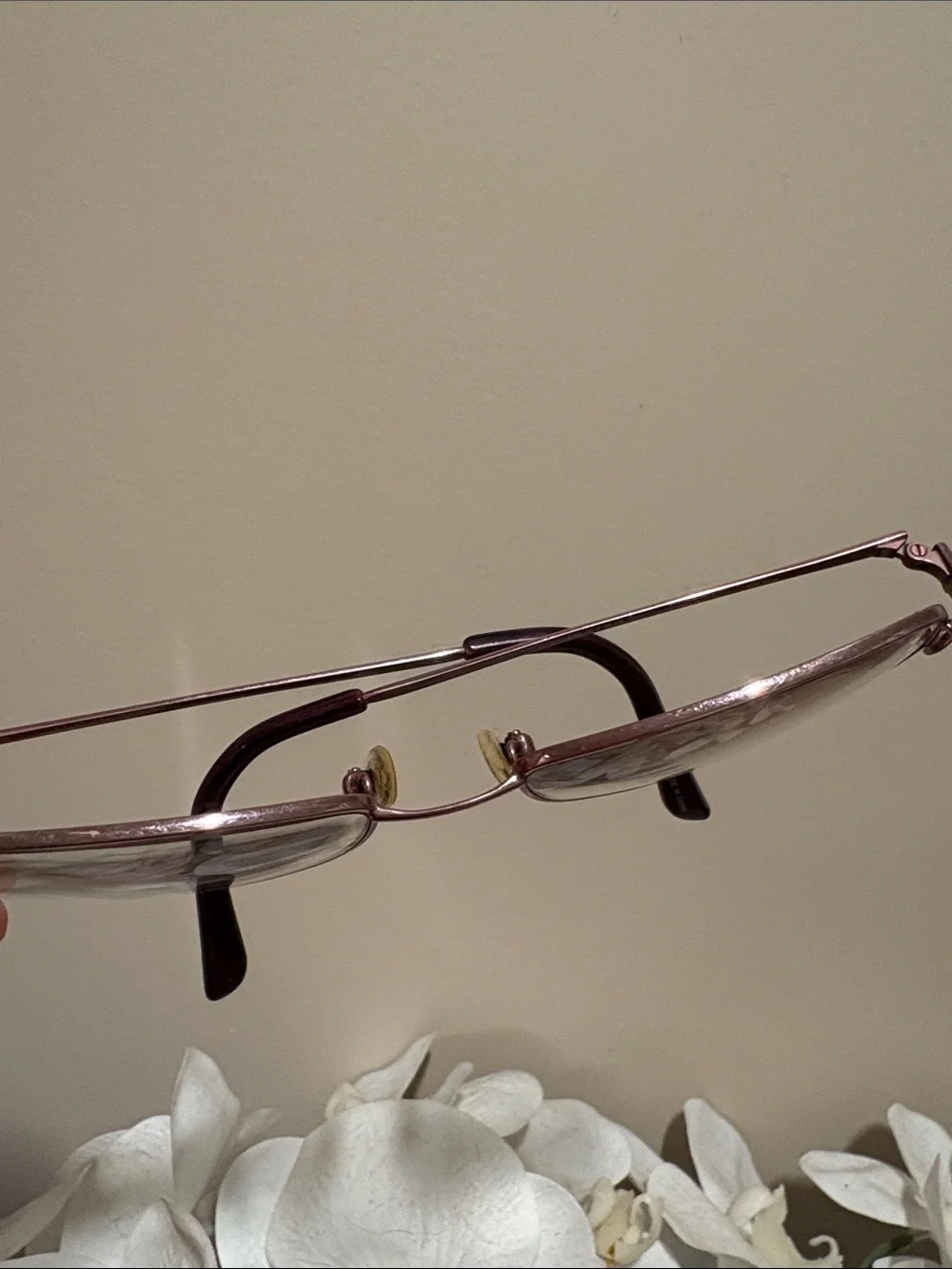 Bulova Eyeglasses Frames Pink & Purple Cat Eye Titanium kilwa
